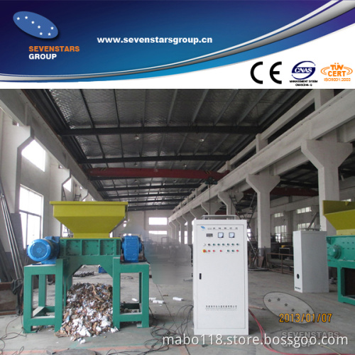 High Efficiency Double Shaft Shredding Machine